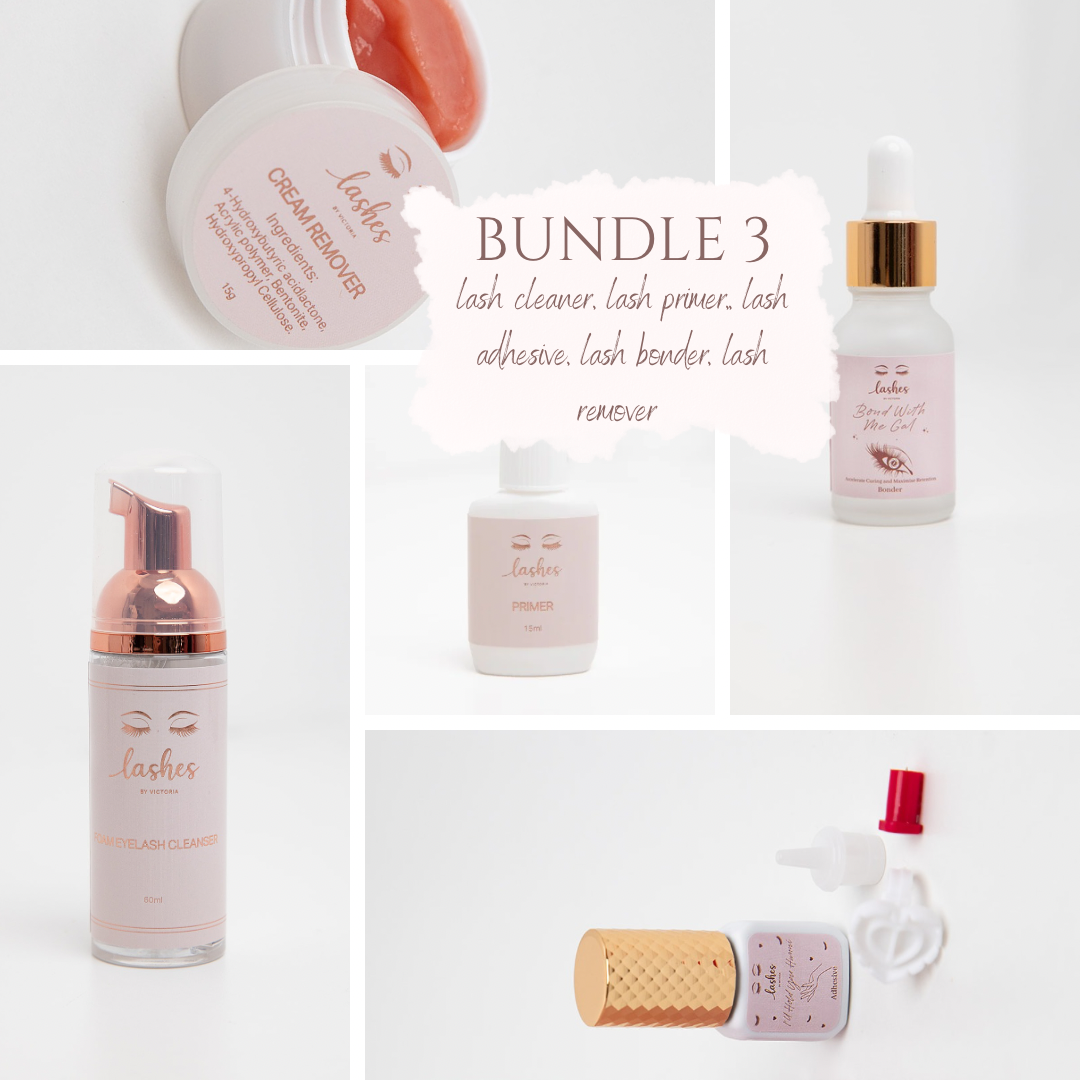 Lash Prep & Finish Bundle – Mix & Match (Bundle No. 1, 2, or 3)