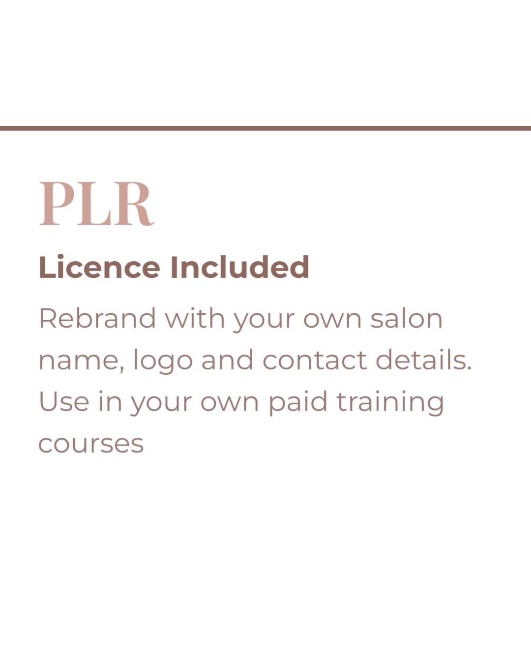 Korean Lash Lift PLR Training Manual | Brandable Professional Training Resource for Beauty Educators