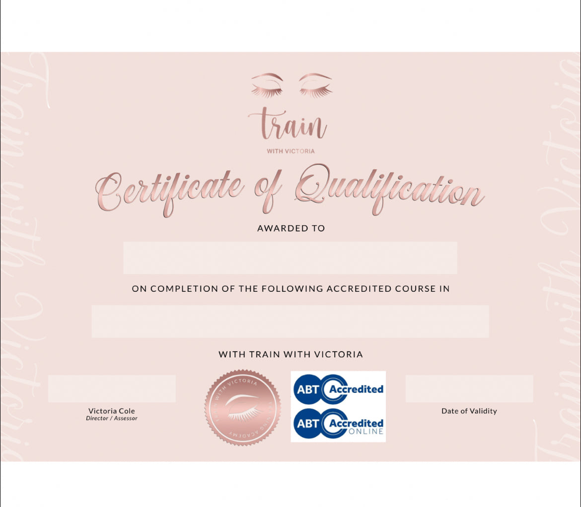 Hard Copy Certificate (Replacement or Printed Copy) – £15