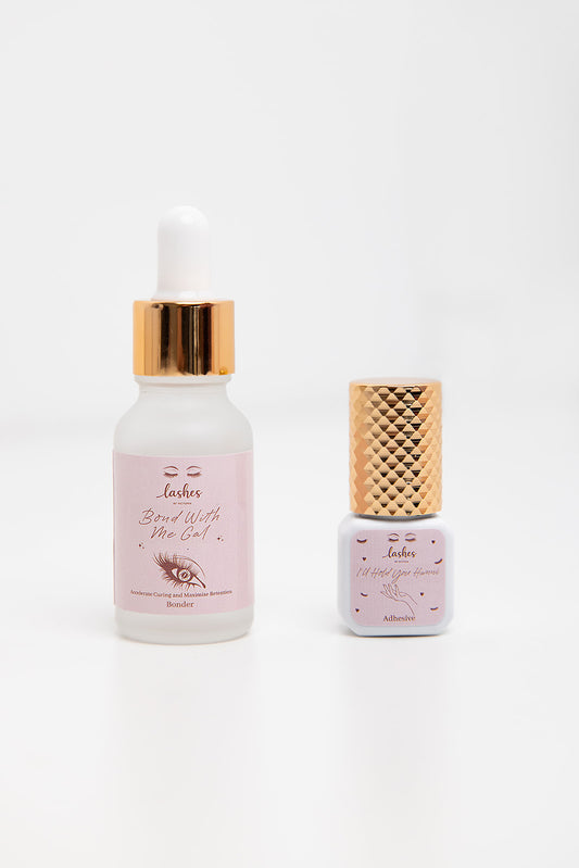 “The Dream Team” lash adhesive and bonder bundle (1 of each) will drive you to a sealed deal for less!