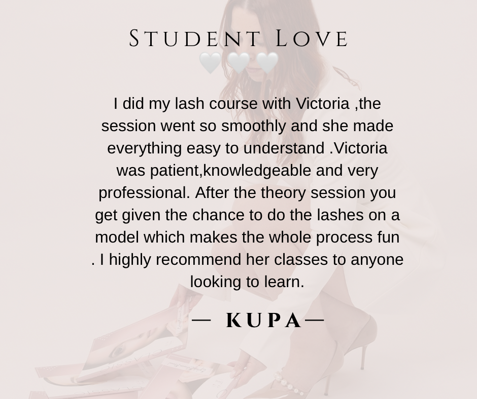 “From zero lash experience to paid clients in weeks—not years.”