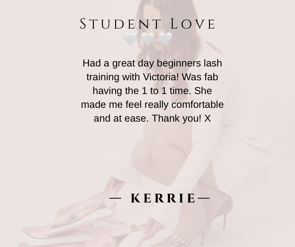 “From zero lash experience to paid clients in weeks—not years.”