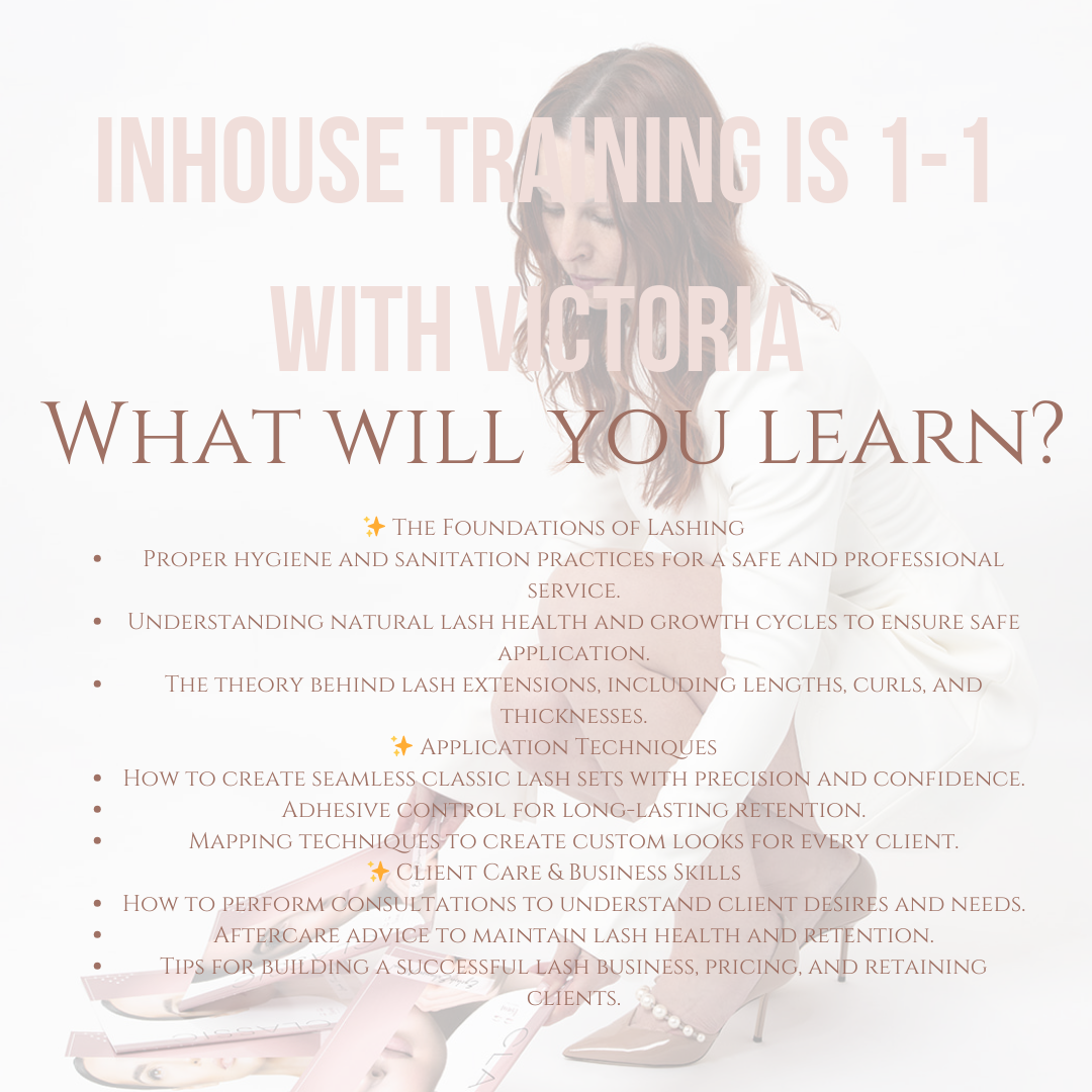 Classic Lash 1-1 Certificated Training inhouse – PLYMOUTH