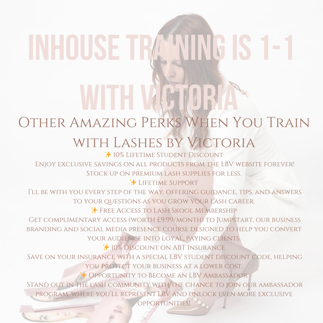 Classic Lash 1-1 Certificated Training inhouse – PLYMOUTH