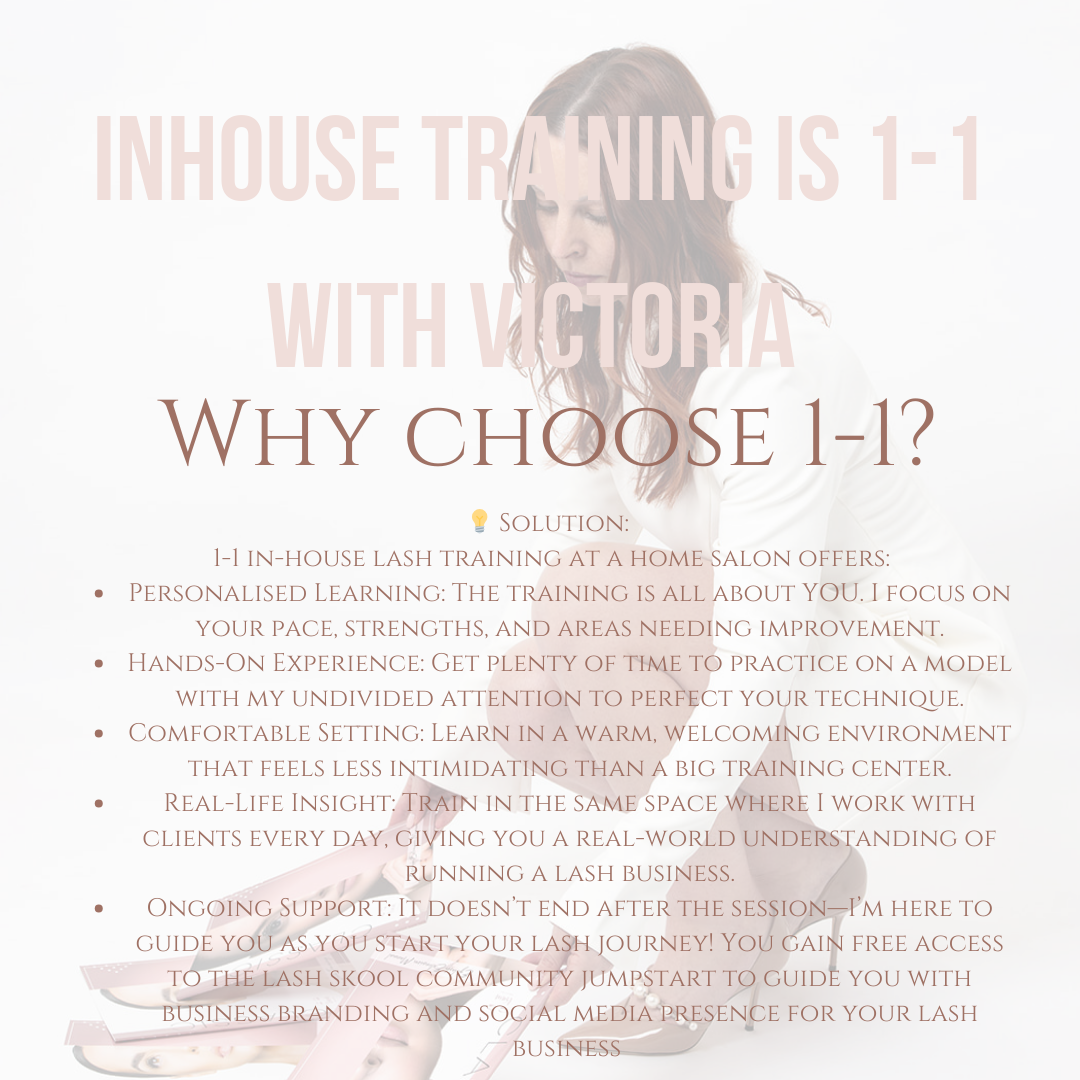 Classic Lash 1-1 Certificated Training inhouse – PLYMOUTH